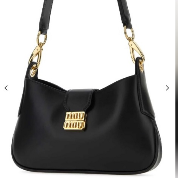 Miu Miu — Black Shoulder Bag - Picture 3 of 8